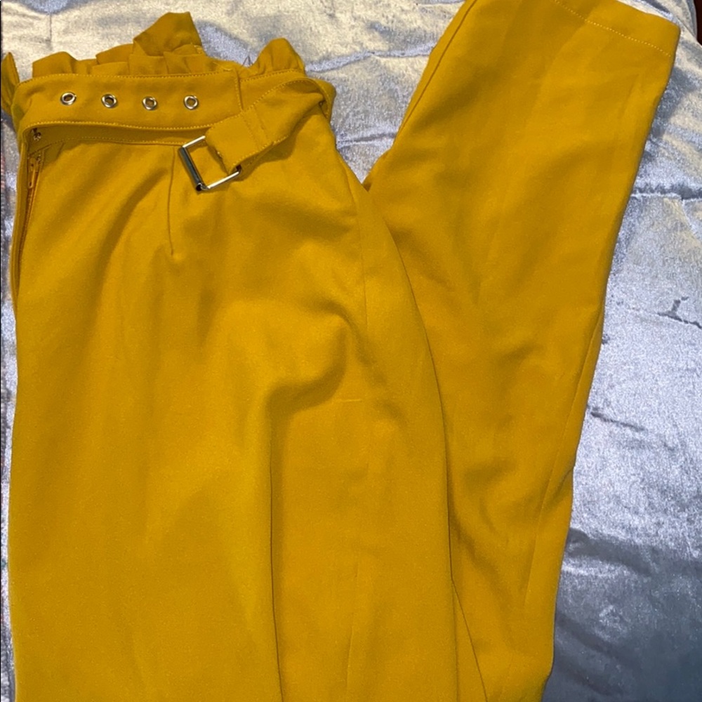 Gold trousers